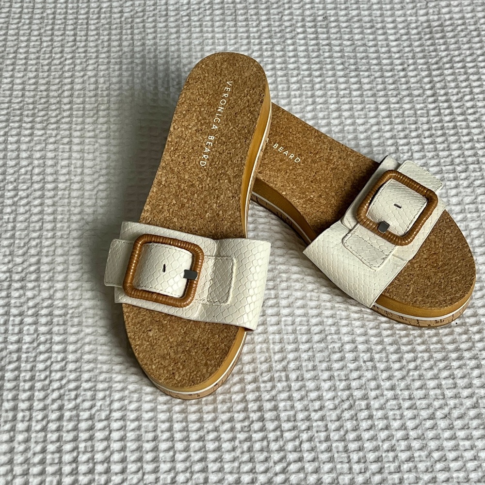 Veronica Beard Cheesy Slide Sandal